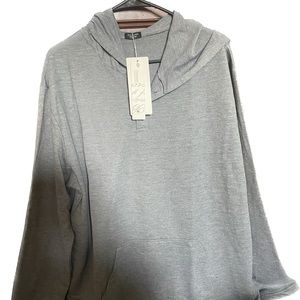 Coofandy, long sleeved hooded shirt.